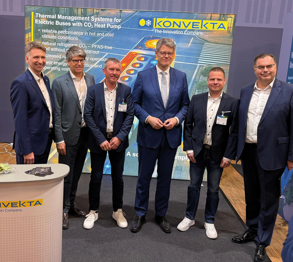 Bundesverkehrsminister Patrick Schnieder besucht Konvekta auf der mobility move 2026